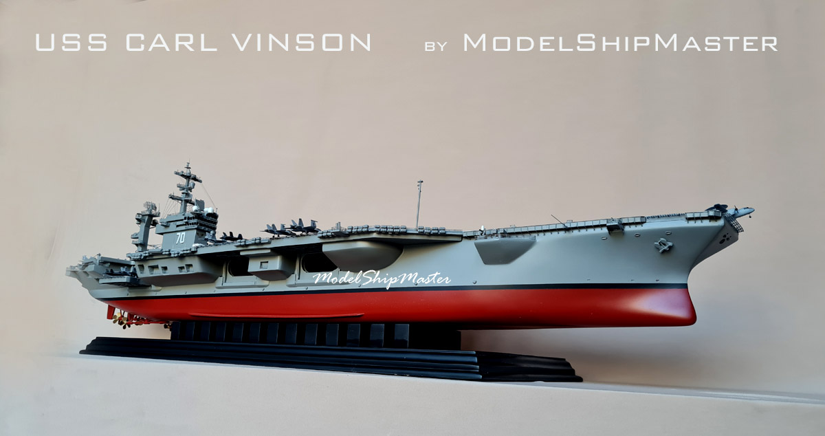 USS Carl Vinson aircraft carrier, a premium model